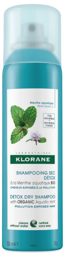 best dry shampoo Klorane, Detox Dry Shampoo