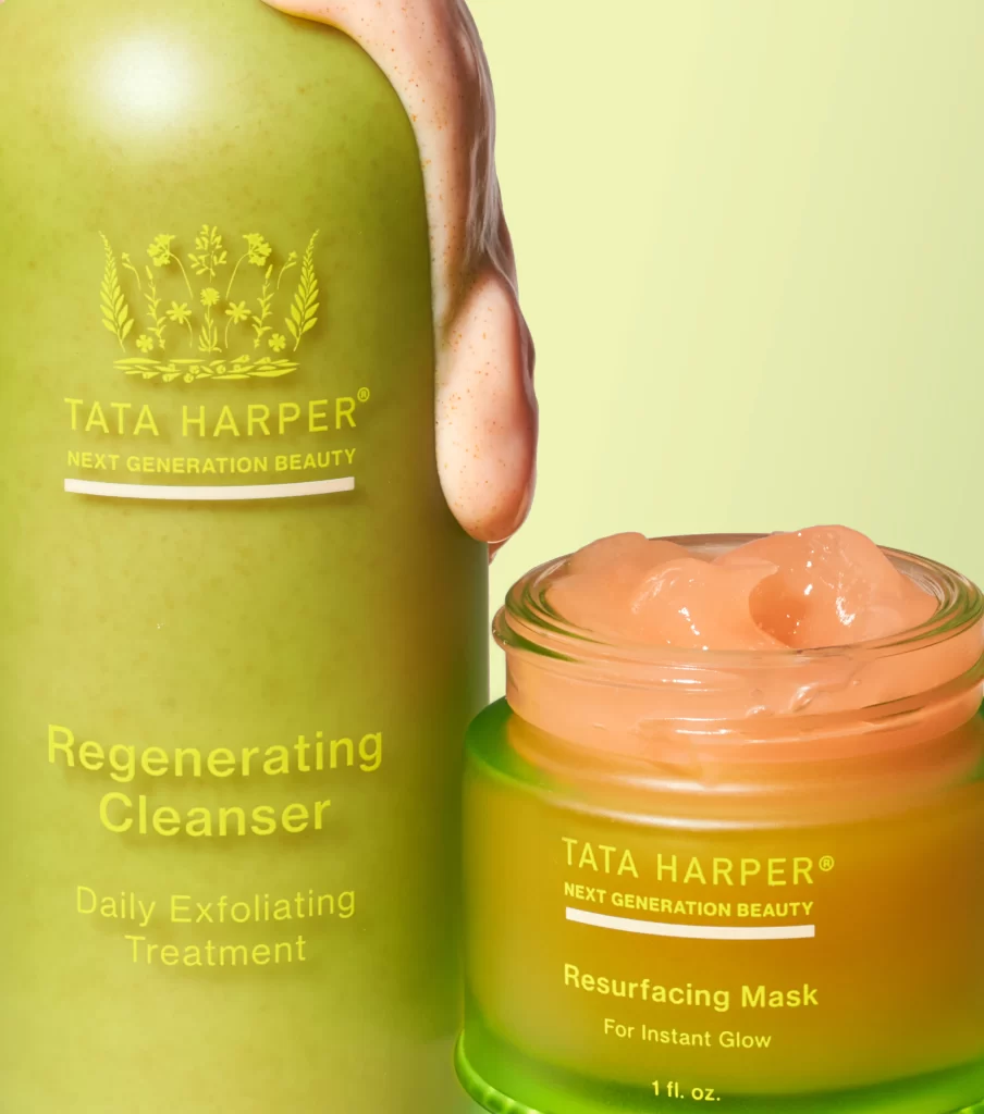 Tata Harpers skincare products