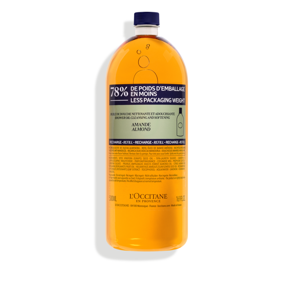 L'Occitane ALMOND SHOWER OIL REFILLABLE