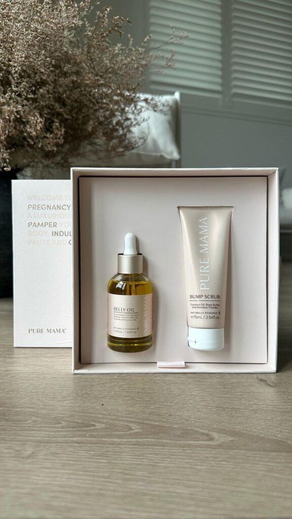 Pure Mama Bump Love Set – pregnancy-safe body care gift for mums-to-be
